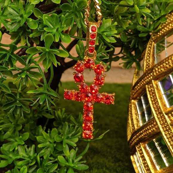 🆕Egyptian Ankh & 20" Cuban Chain - Picture 7 of 7